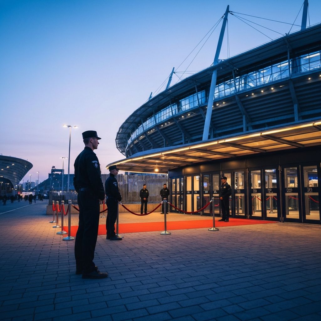 Premium venue entrance